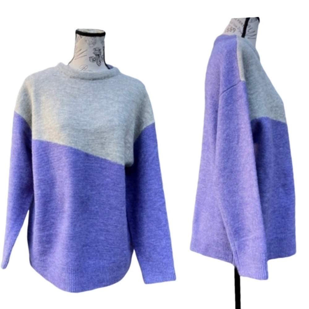 Kerisma Soft Color Block High Neck Sweater - image 1